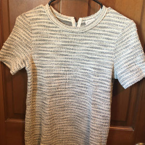 NWOT Anthropologie Tweed and Boucle Short Sleeve